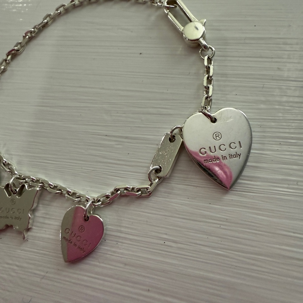 Gucci Silver Charm Bracelet - Picture 4 of 6